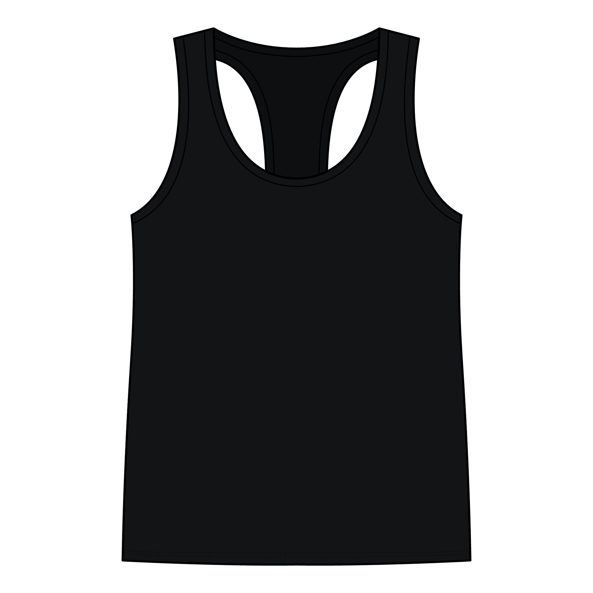 Juneteenth Racerback Tank – "Happy Juneteenth" Afro silhouette celebration top