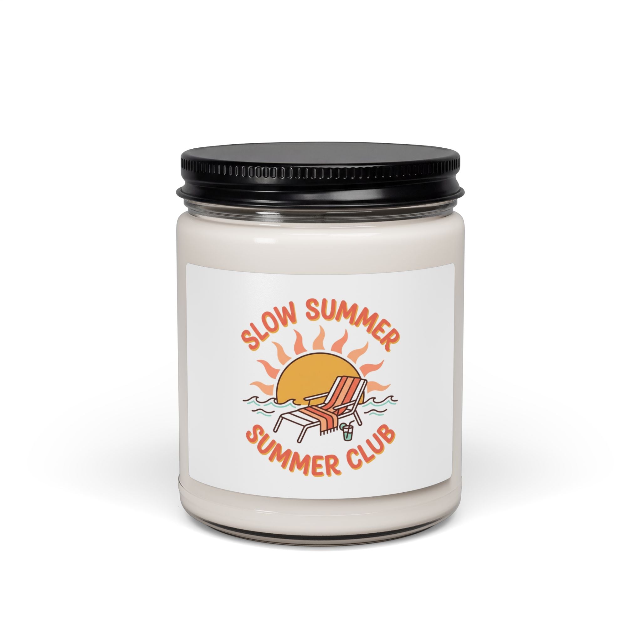 Slow Summer 'Summer Club' Soy Candle | summer aesthetic, coastal vibes