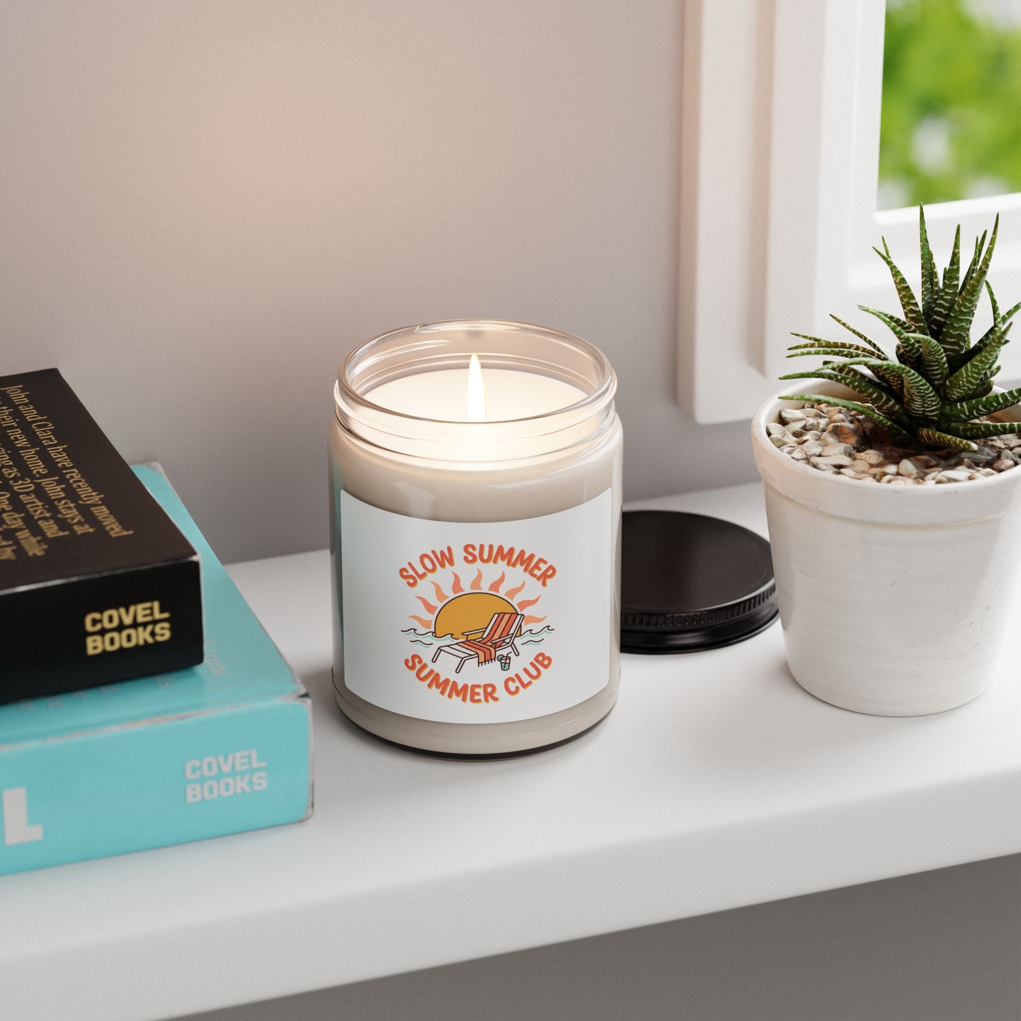 Slow Summer 'Summer Club' Soy Candle | summer aesthetic, coastal vibes