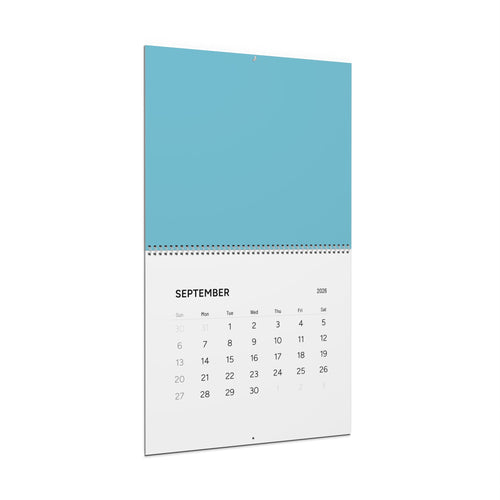 2026 Minimal Wall Calendar – Clean Modern Monthly Planner